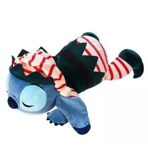 24" Large Stitch Holiday Cuddleez Plush Disney Christmas Elf New